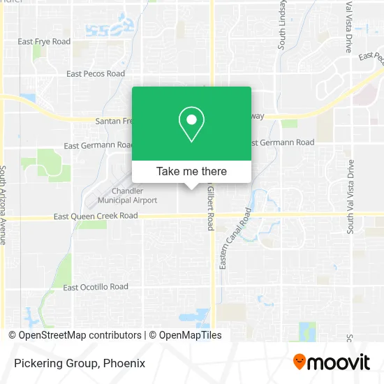 Pickering Group map