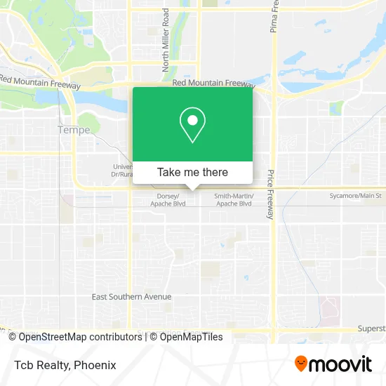 Tcb Realty map