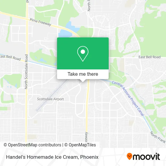 Handel's Homemade Ice Cream map