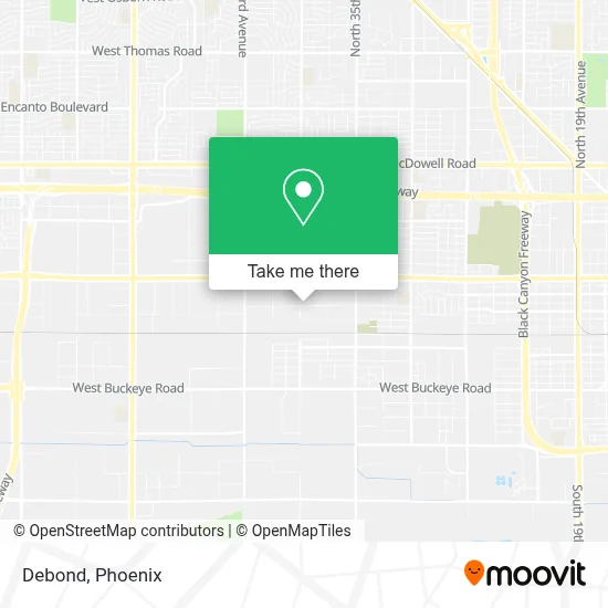 Debond map