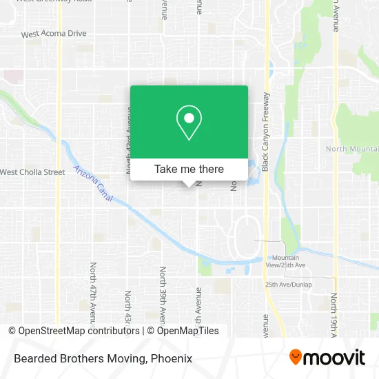 Bearded Brothers Moving map