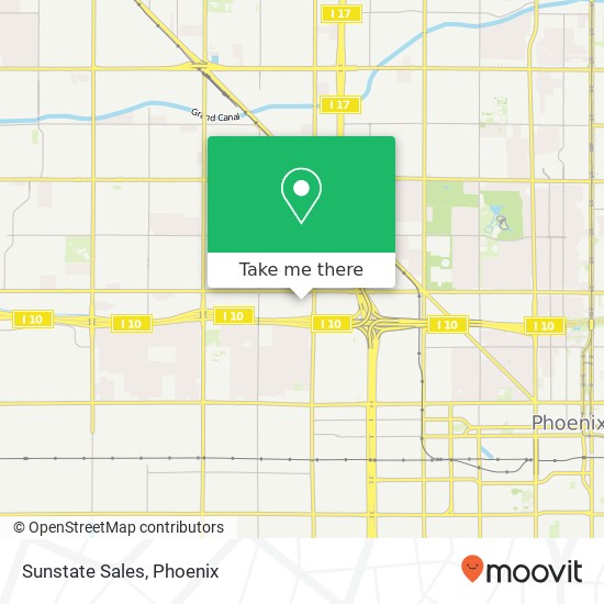 Sunstate Sales map