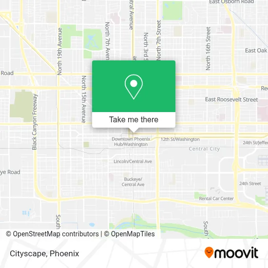 Cityscape map