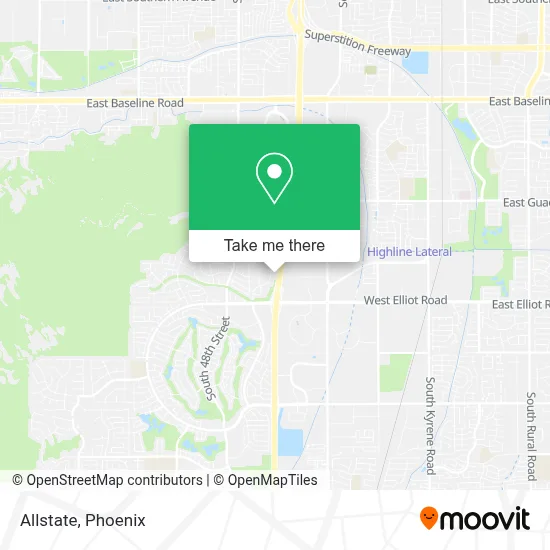 Allstate map