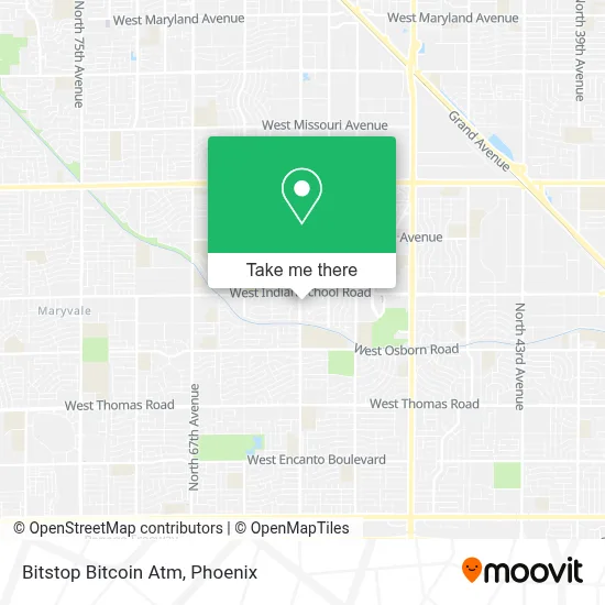 Bitstop Bitcoin Atm map