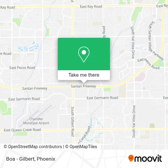 Boa - Gilbert map