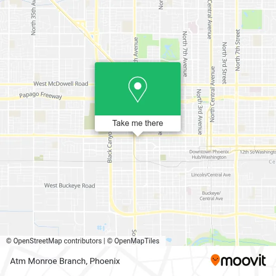 Atm Monroe Branch map