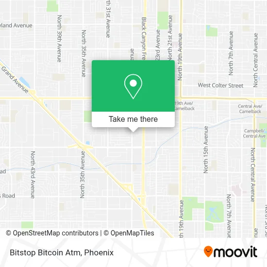 Bitstop Bitcoin Atm map