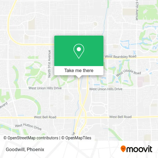 Goodwill map