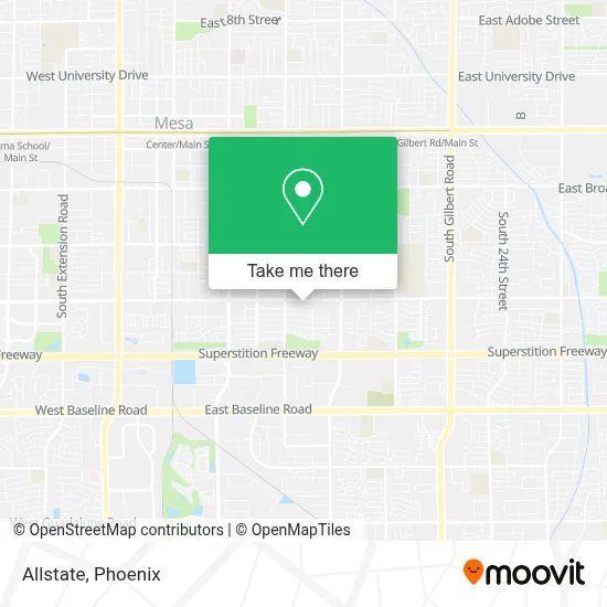 Allstate map