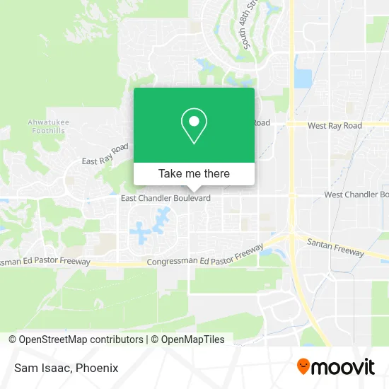 Sam Isaac map