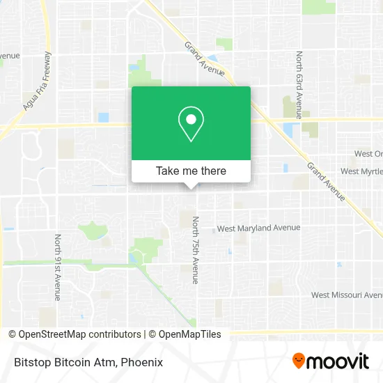 Bitstop Bitcoin Atm map