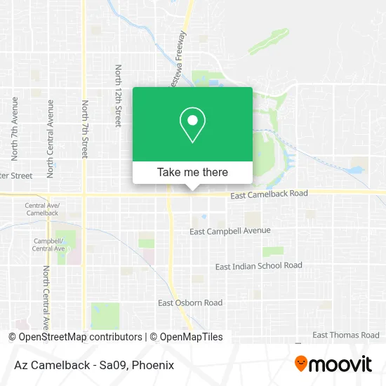 Az Camelback - Sa09 map