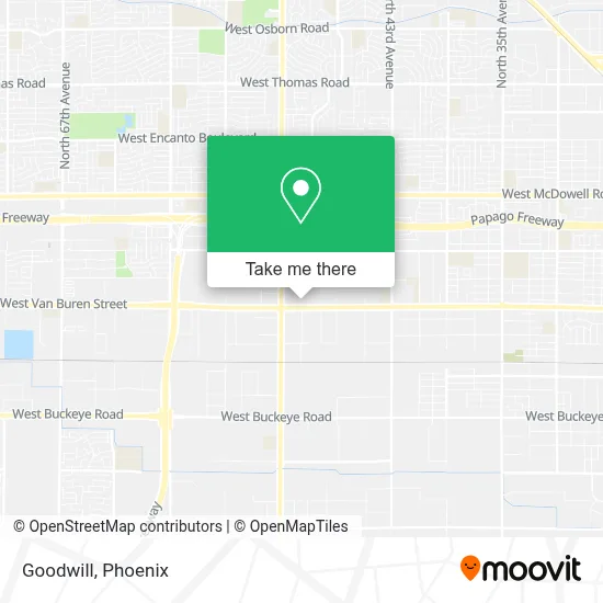 Goodwill map