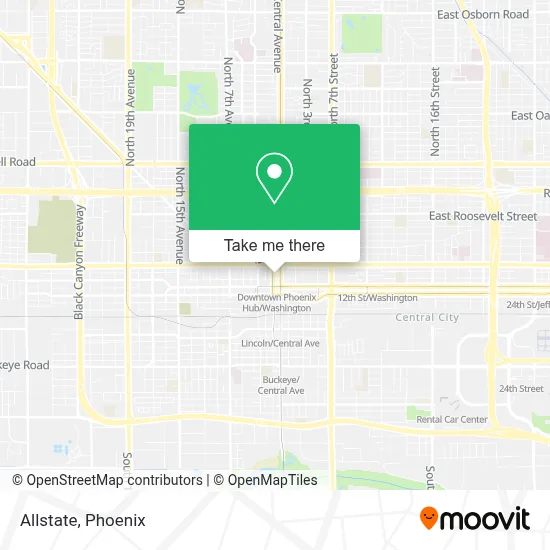 Allstate map