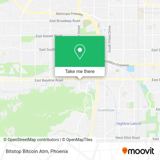 Bitstop Bitcoin Atm map