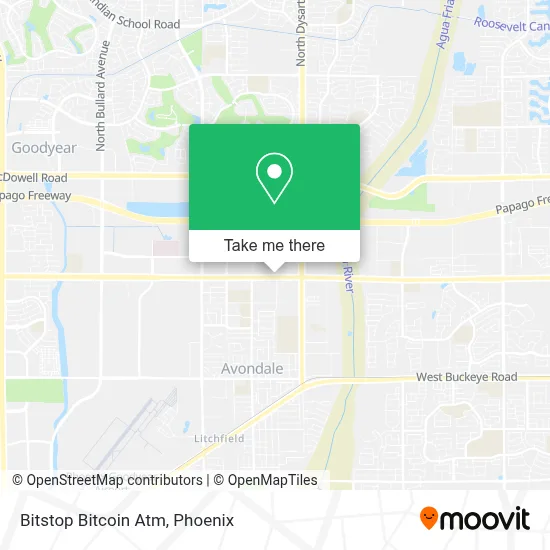 Bitstop Bitcoin Atm map