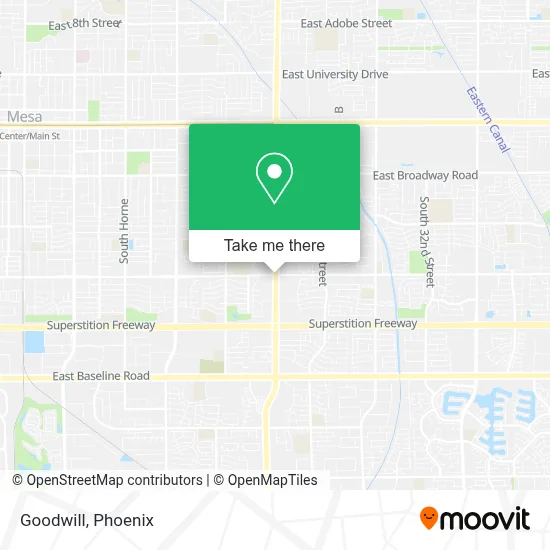 Goodwill map