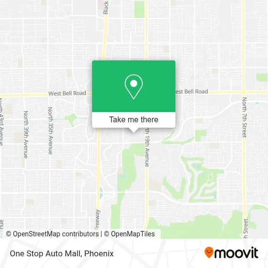 One Stop Auto Mall map