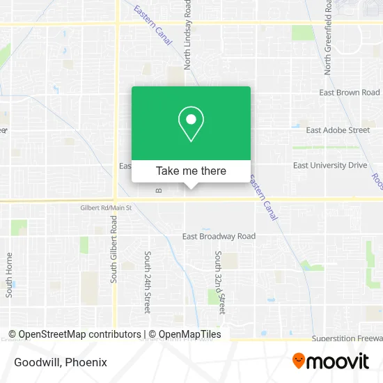 Goodwill map