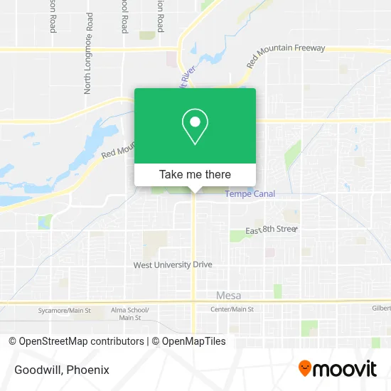Goodwill map