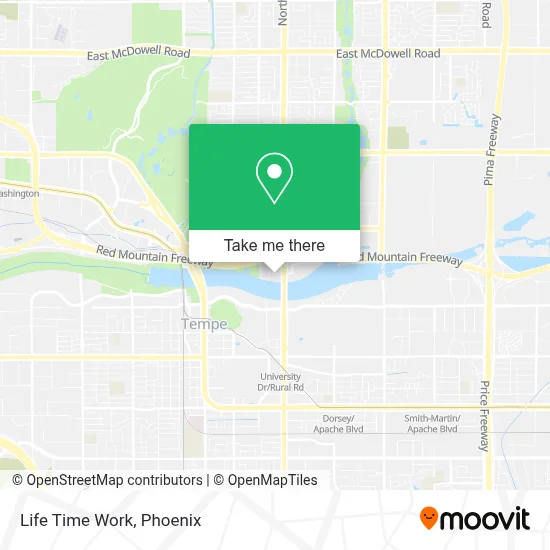 Life Time Work map
