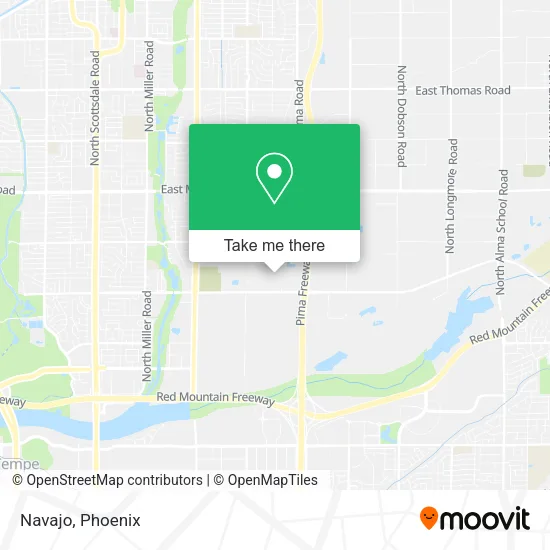 Navajo map