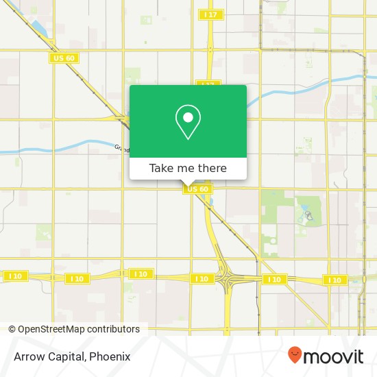 Arrow Capital map