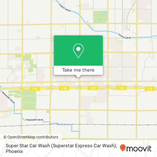 Super Star Car Wash (Superstar Express Car Wash) map