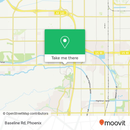 Baseline Rd map