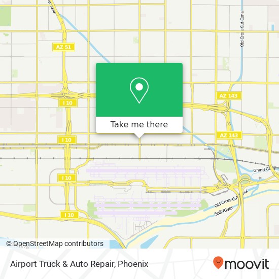 Airport Truck & Auto Repair map