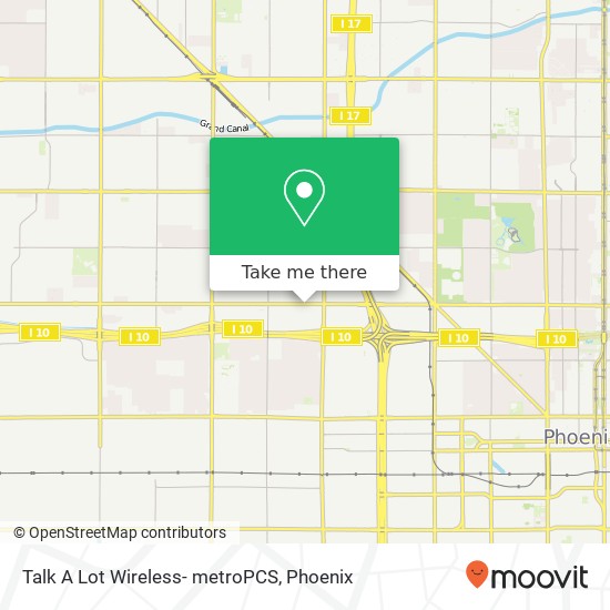 Talk A Lot Wireless- metroPCS map