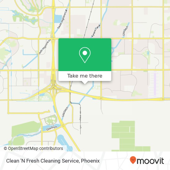 Clean 'N Fresh Cleaning Service map