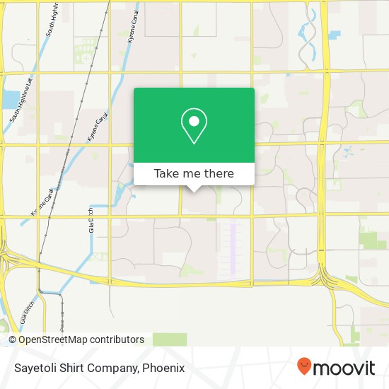 Sayetoli Shirt Company map