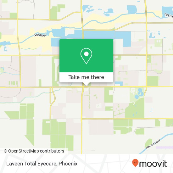 Laveen Total Eyecare map