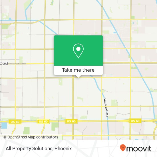 All Property Solutions map