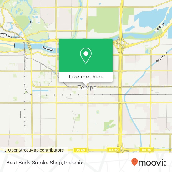 Mapa de Best Buds Smoke Shop
