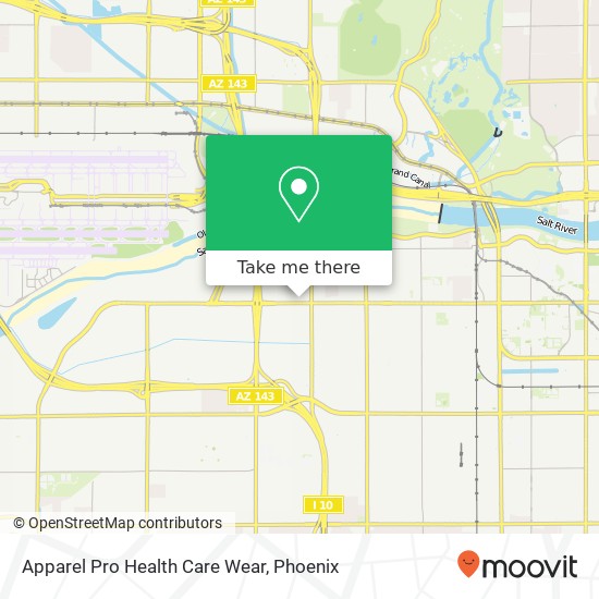 Apparel Pro Health Care Wear map