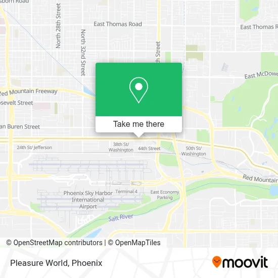 Pleasure World map