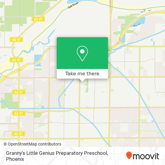 Mapa de Granny's Little Genius Preparatory Preschool