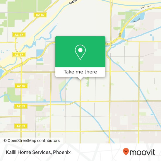 Kailil Home Services map