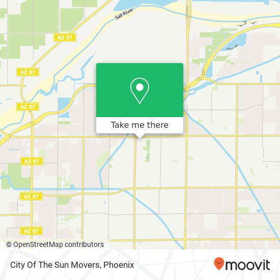 City Of The Sun Movers map