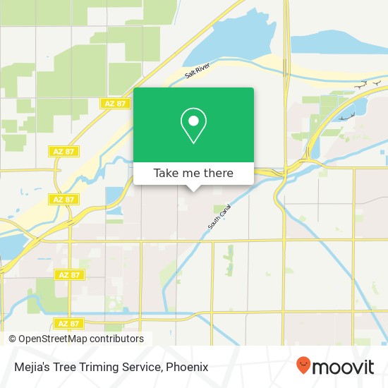 Mejia's Tree Triming Service map