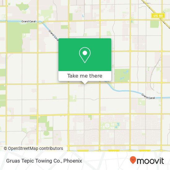 Gruas Tepic Towing Co. map