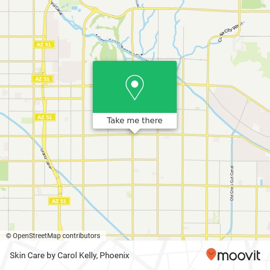 Skin Care by Carol Kelly map