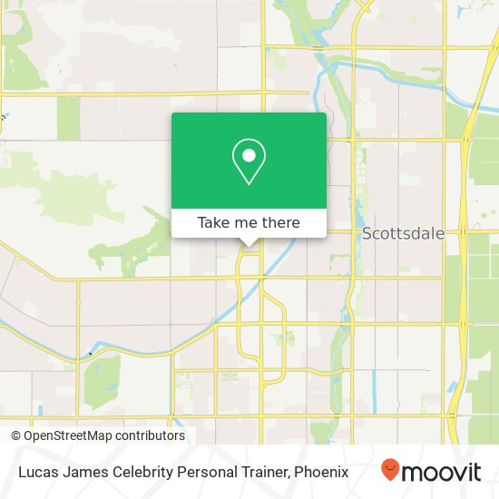 Mapa de Lucas James Celebrity Personal Trainer