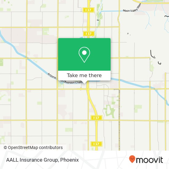 AALL Insurance Group map