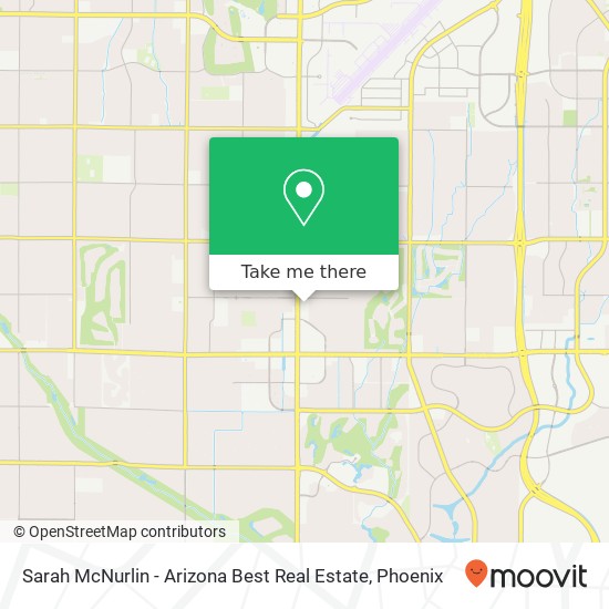 Sarah McNurlin - Arizona Best Real Estate map