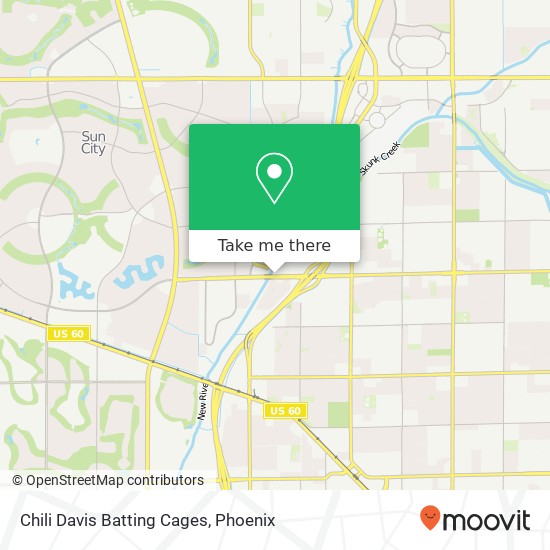 Chili Davis Batting Cages map