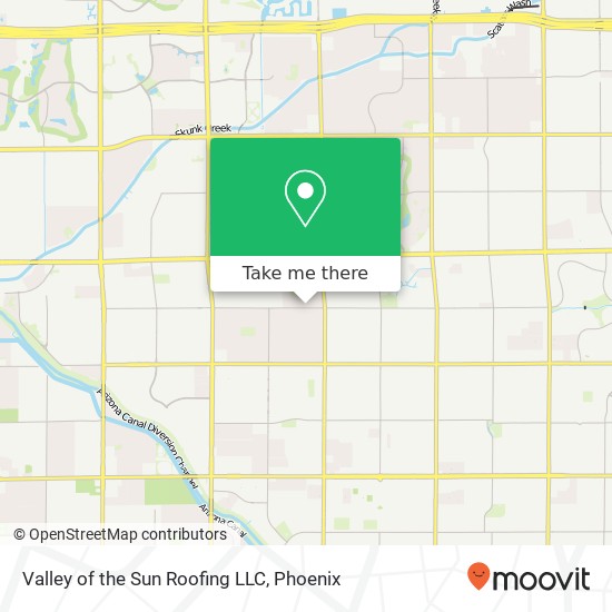 Valley of the Sun Roofing LLC map